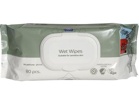 ABENA Våtserviett ABENA 18x20 u/p pl.lokk (80) (659710)