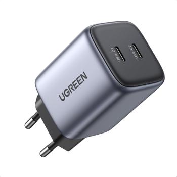 UGREEN Nexode 45W Dual USB-C PD Charger (25W+20W) (90573)