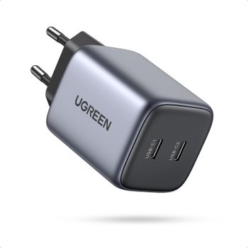 UGREEN Nexode 45W Dual USB-C PD Charger (25W+20W) (90573)
