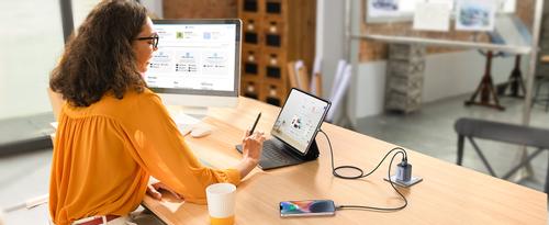 UGREEN Nexode GaN 45W Dual USB-C PD Charger - Space Gray (90573)