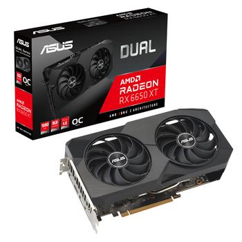 ASUS DUAL RX6650XT OC 8GB V2 GDDR6 1xHDMI 3xDP (90YV0HS2-M0NA00)