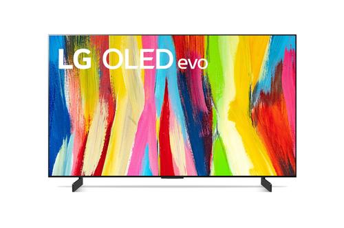 LG 42" Flatskjerm-TV OLED42C21LA C2 Series - 42" OLED TV - OLED evo - 4K OLED 4K (OLED42C21LA)
