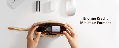 UGREEN Nexode GaN 45W Dual USB-C PD Charger - Space Gray (90573)