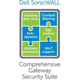 SONICWALL Comprehensive Gateway Security Suite Bundle for NSA 2600 - Abonnemangslicens (1 år) - 1 enhet - för NSa 2600, 2600 High Availability,  2600 TotalSecure (01-SSC-4453)