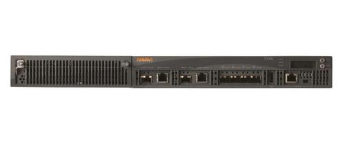 Hewlett Packard Enterprise HPE Aruba 7210DC (RW) 4p 10GBase-X SFP+ 2p Dual Pers 10/ 100/ 1000BASE-T or SFP 350W DC Pwr Controller (JW645A)