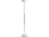 UNILUX Gulvlampe Pryska LED Uplight Hvid/træ