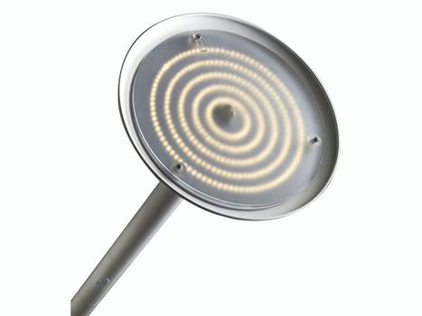 UNILUX Lampe Unilux Pryska Uplight hvid/træ (400110157)