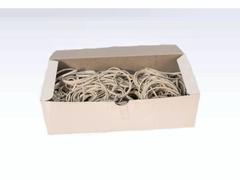 Roliba Gummibånd 5x100 mm hvid 500 g