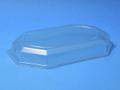 Inde Plast Låg/t Cateringfad mellem oval 465x315x63mm klar 50stk/kar