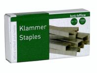 Hæfteklammer bnt/ Office nr.10 op t/10ark galvan. 1000stk/ pak