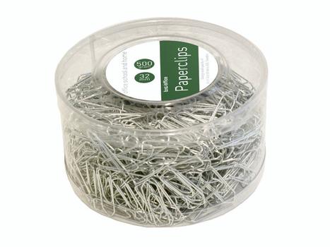 BNT Clips bnt blanke 32mm 1000stk/ pak (745000)