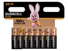 DURACELL Batteri Duracell Plus Power AA alkaline 16stk/pak Special offer