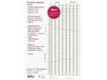 Mayland Projekt Planner grøn 2025 80x29,7cm 1050 00
