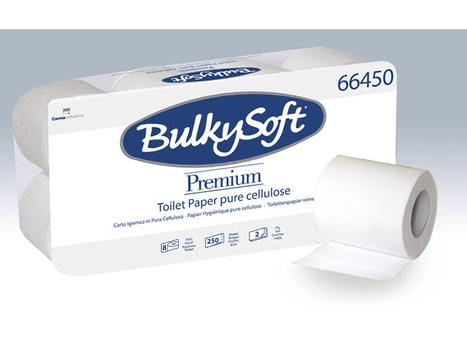 Øvrige Toiletpapir Bulky Soft Excl. 2-lags hvid 30m 96rl/kar 250ark (1274534)