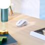 LOGITECH Signature M650 RF Wireless Bluetooth Optical 5 Buttons 2000 DPI Mouse Off White (910-006255)