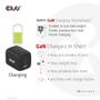 CLUB 3D Travel Charger 65W GAN technology 1xType-C 2xType-C PD 3.0 support (CAC-1913EU)