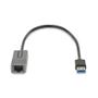 STARTECH StarTech.com USB to Ethernet Adapter, USB 3.0 to 10/ 100/ 1000 Gigabit Ethernet LAN Converter for Laptops, 1ft (30cm) Attached Cable, USB to RJ45 Adapter, USB NIC Adapter, Ethernet Dongle - USB Network  (USB31000S2)