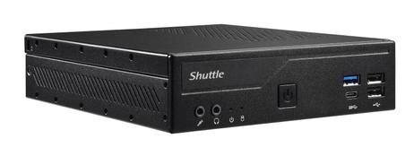 SHUTTLE XPC slim DH610S - Slim-PC - ingen CPU - 0 GB - uten HDD (DH610S)
