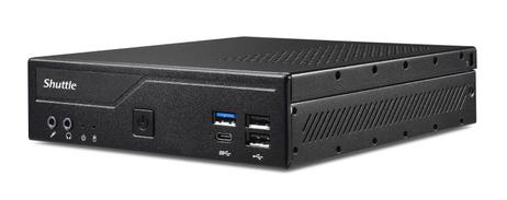 SHUTTLE XPC slim DH610S - Slim-PC - ingen CPU - 0 GB - uten HDD (DH610S)