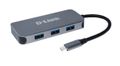 D-LINK 6-in-1 USB-C Hub with HDMI/Gigbait Ethernet/Power Delivery