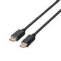 DELTACO DisplayPort cable, DP 1.4, 8K@60Hz, 4m, black