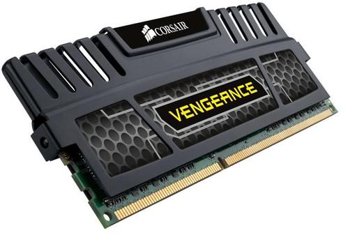 Corsair Vengeance - DDR3 - 8 GB: 2 x 4 GB - DIMM 240-pin - 1600 MHz / PC3-12800 - CL9 - 1.5 V - ikke-bufret - ikke-ECC (CMZ8GX3M2A1600C9)