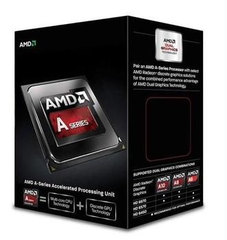 AMD CPU APU A8-6600K Socket-FM2 3.9GHZ 4-Core 65w Boxed Richland (AD660KWOHLBOX)