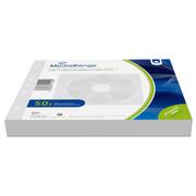 MediaRange - CD/DVD lomme - kapacitet: 1 CD, 1 DVD - hvid (pakke med 100 )
