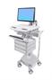 ERGOTRON STYLEVIEW CART WITH LCD ARM LIFE POWERED 3 DRAWERS SAU-EU CRTS