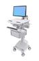 ERGOTRON STYLEVIEW CART WITH LCD ARM SLA POWERED TALL DBL DRAWER EU CRTS