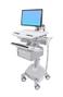 ERGOTRON STYLEVIEW CART WITH LCD ARM LIFE PWD TALL DBL DRAWER SAU-EU CRTS