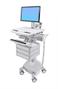 ERGOTRON STYLEVIEW CART WITH LCD PIVOT LIFE POWERED 3 DRAWERS SAU-EU CRTS