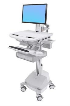 ERGOTRON STYLEVIEW CART+LCD PIVOT SLA POWERED DOUBLE DRAWER EU PERP (SV44-13A1-2)