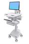 ERGOTRON STYLEVIEW CART WITH LCD PIVOT SLA POWERED, DOUBLE DRAWER, EU CRTS
