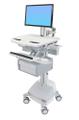 STYLEVIEW CART+LCD PIVOT SLA POWERED TALL DRAWER EU PERP