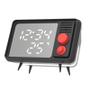 MOBILITY ON BOARD MOB Speaker Alarm Clock with Light TV Retro Black/Grey