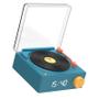 MOBILITY ON BOARD MOB Speaker Alarm Clock Vinyl Retro Blue