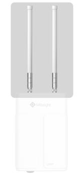 MILESIGHT LoRaWAN Gateway UG67 Ext. 2 * LoRa Antennas 868Mhz Accessories (UG67_868_ANT)
