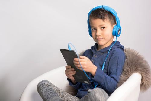 ONANOFF Kopfhörer für Kinder / Basic / Hellblau (BP-EXPLOREP-BLUE)