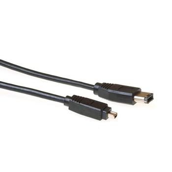 ACT Firewire Kabel 6p-4p - 4,5 m Sort (FW1450)