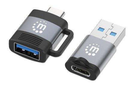 MANHATTAN 2-Piece Set: Usb-C To Usb-A  (356329)