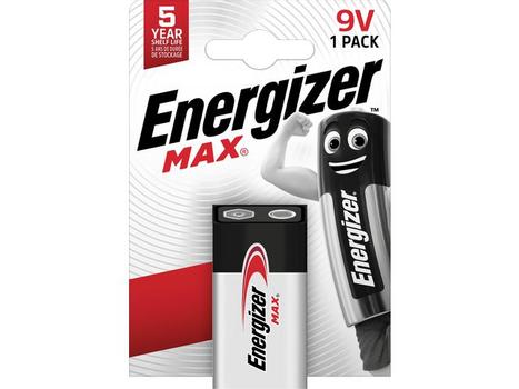 ENERGIZER Batteri ENERGIZER Max 9V (E300115900)