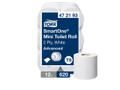 TORK ! Tork SmartOne Mini WC-pap 2-krs, 620ark/rll, 12rll/sk