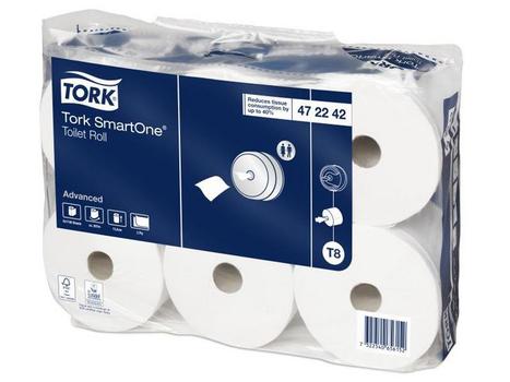 TORK Toiletpapir TORK SMARTONE Adv T8 6/pk. (472242)
