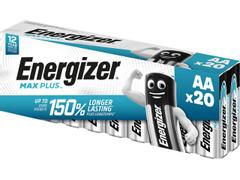 ENERGIZER Batteri ENERGIZER Max Plus AA (20)