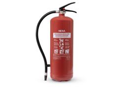 NEXA Fire extinguisher, red 6kg ABC powder, wall bracket