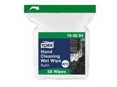 Tork Wet Wipes refill t/W15 Til overflader, 58 ark