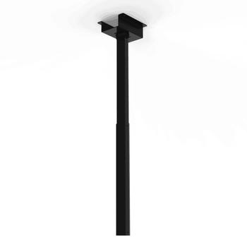 Hi-ND Ceiling Mount and telescope pipe 60-110cm Black RAL 9005-str (CM6500-0101-02P)