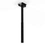 Hi-ND Ceiling Mount and telescope pipe 60-110cm Black RAL 9005-str
