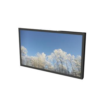 Hi-ND Wall Casing, QM55R, LG55SE3D/ SM5KD/ SE3KD,   Philips 55BDL4050D,  Landscape Black RAL 9005-str (WC5500-0101-02)